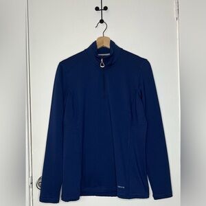 Orvis Cobalt Blue Knit Top